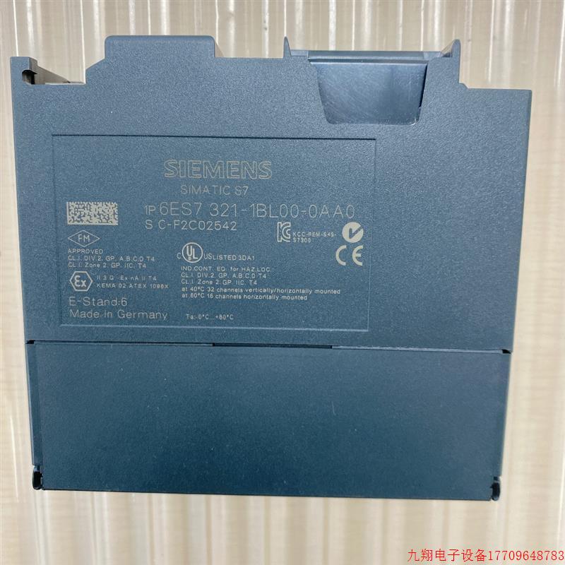 拍前询价:6ES7 321-1BL00-0AA0