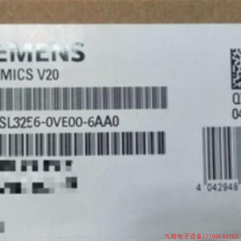 拍前询价:6SL3256-0VE00-6AA0V20I/O扩展模块IO接口6SL32560VE00