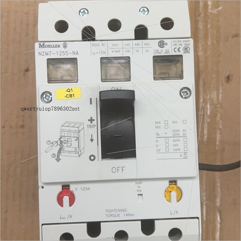 拍前询价：原装进口金钟穆勒 塑壳断路器 Moeller NZM7-1