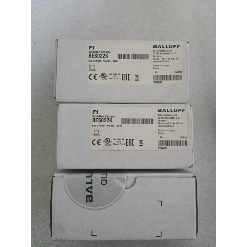 拍前询价：全新原装BALLUFF BES022K BES Q40KFU-PAC15A-S0