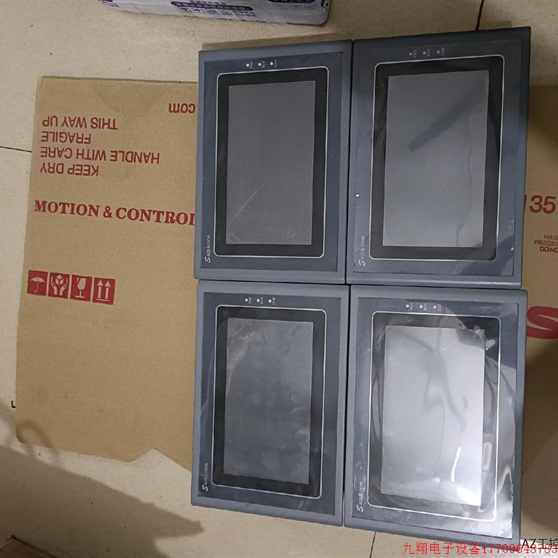 拍前询价:拆机4台显控触摸显示屏、型号SK-070FE、实物拍摄需要