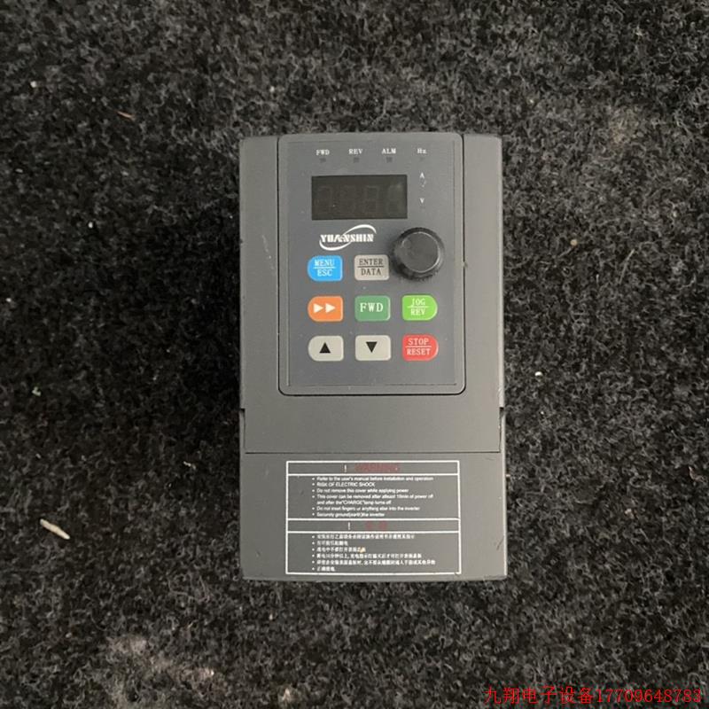 拍前询价:原装正品二手拆机源信变频器YX3000-2S0007G 单相220V