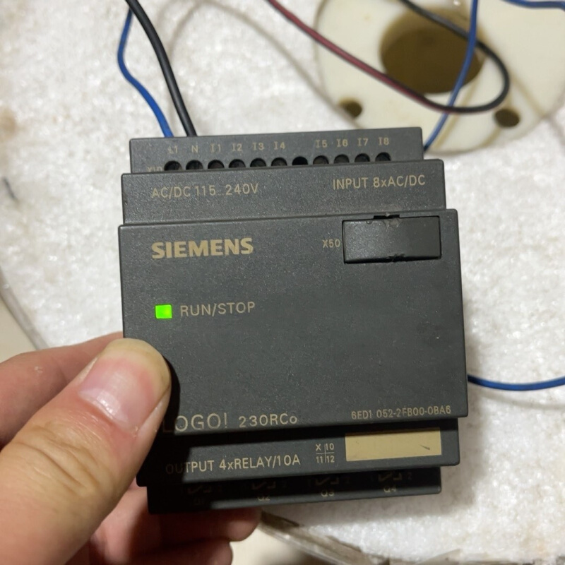 拍前询价：（议价）LOGO！6ED1 052-2FB00-0BA6通电实