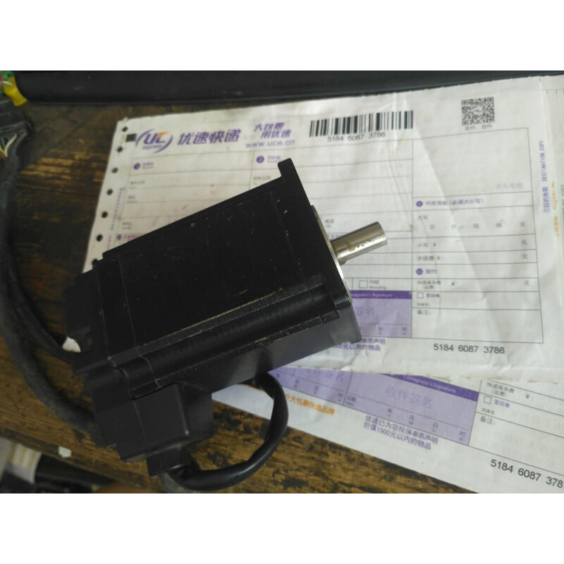 拍前询价：旧/SANMOTION 三洋电机 PBM565DXC24 闭环步进电机马达