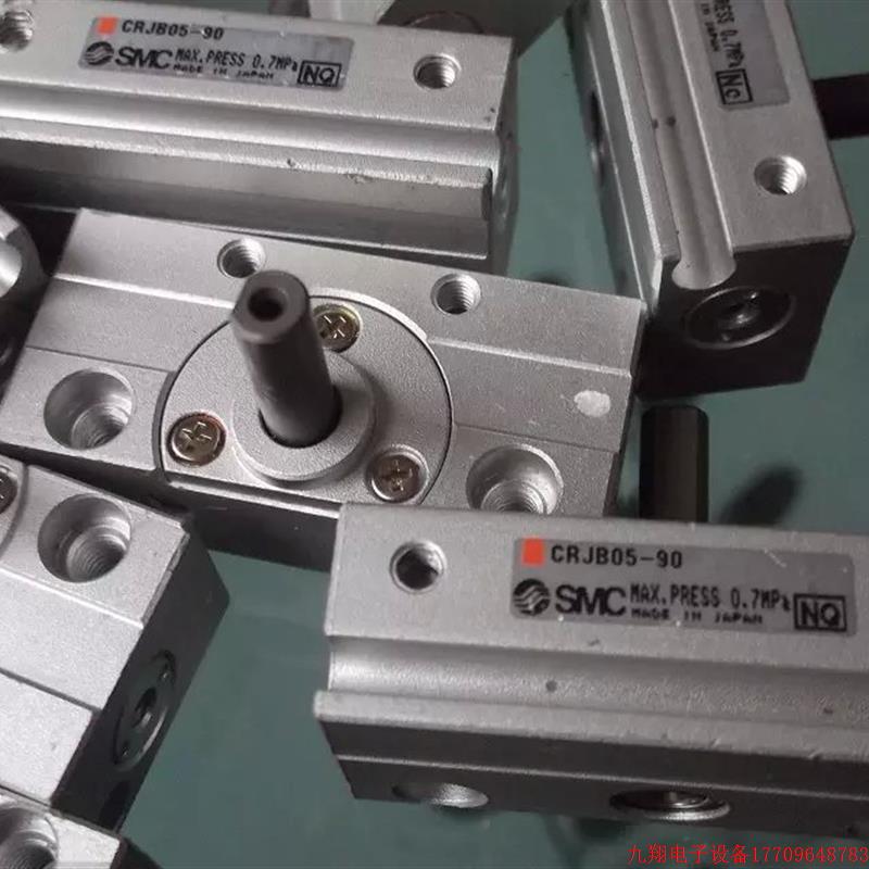 拍前询价:现货9成新SMC正品旋转气缸CRJB1-90 功能完好