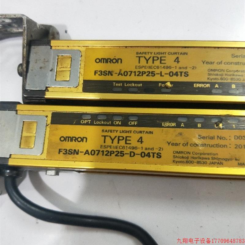 拍前询价:A028*拆机正品 F3SN-A0712P25-L-04TS F3SN-A0712P25-D