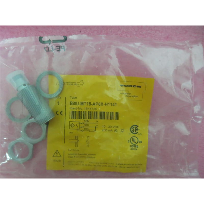 拍前询价：全新原装正品TURCK BI8U-MT18-AP6X-H1141 16447