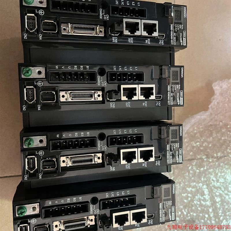 拍前询价:OMRON伺服控制器,R88D-KN04H-ECT-Z,成色靓,