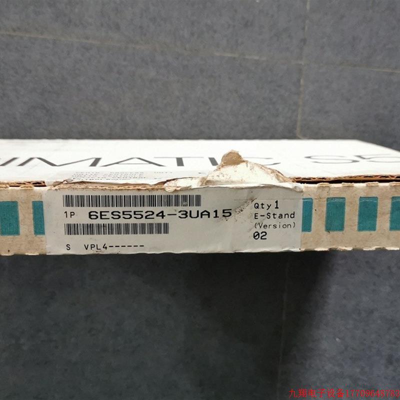 拍前询价:实价 6ES5524 6ES5 524-3UA15 PLC模块 全新已拆封 现