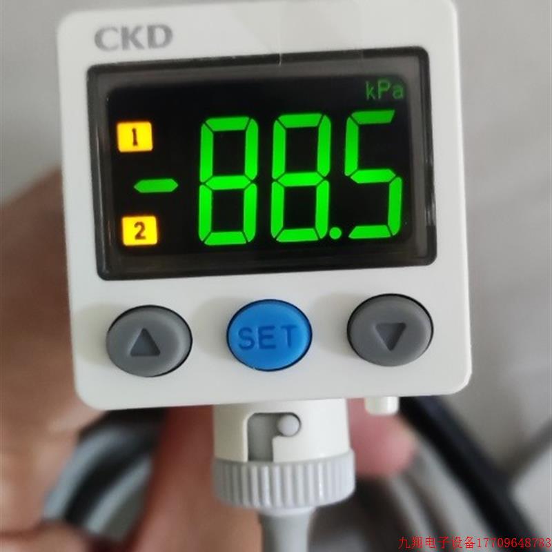 拍前询价:全新日本CKD数显真空表压力表PPG-D-RNC-6BM1