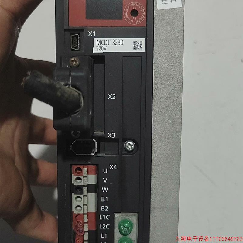 拍前询价:MCDJT32301.2KW伺服驱动器,功能正常,的【议价产品】