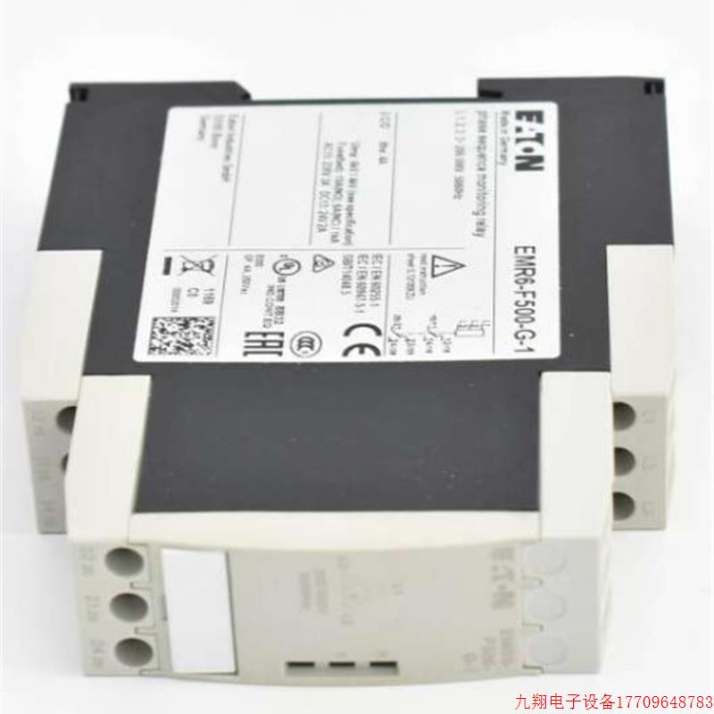 拍前询价:EMR6-F500-G-1监测相序继电器  EATON伊顿穆勒交流宽电