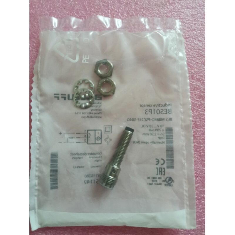 拍前询价：全新原装BALLUFF BES01P3 BESM08ED-PSC25F-S04G