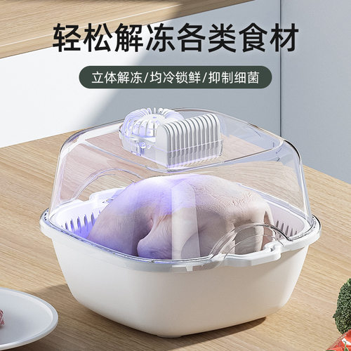 家用厨房食物解冻器冻肉牛排解冻