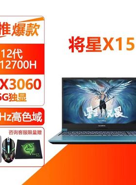 Colorful/七彩虹 X15 AT 23隐星/将星 独显直连电竞游戏笔记本
