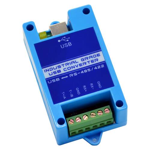 USB转232 485 422工业级串口转换器 2口RS485转USB 防雷WIN7/8/10