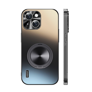 【磁吸支架】适用iPhone15手机壳新款苹果16pro/14pro旋转支点外壳苹果13/12高级感pro苹果11散热promax套
