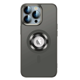 适用iphone15手机壳新款16磁吸magsafe充电动画苹果15promax软透明电镀防摔全包带镜头膜超薄15plus男女外套
