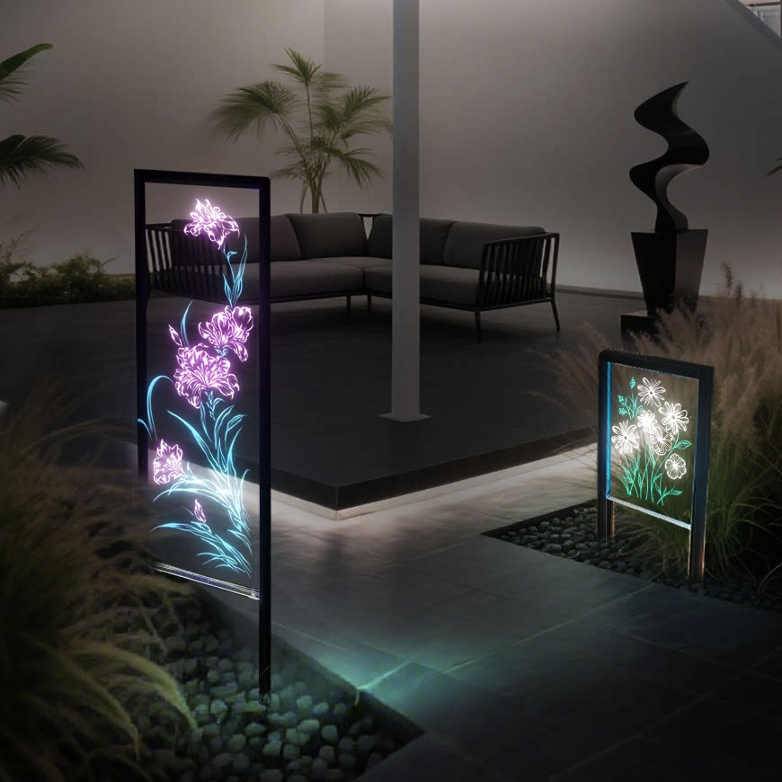 弄清影【菊鸢幽宁】户外适用花园别墅室外民宿庭院氛围灯非太阳能