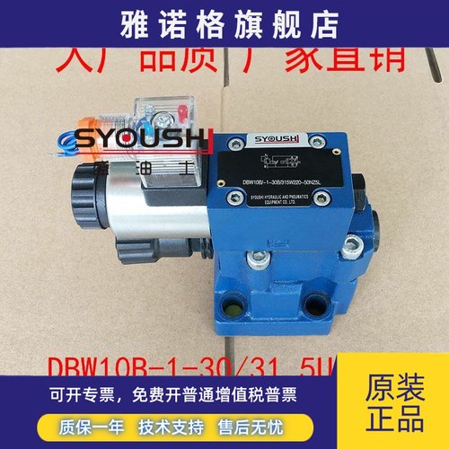 电磁溢流阀DBW10B-1-30/31.5UG24N,DBW10B1-5X/350-6EW230N9K4