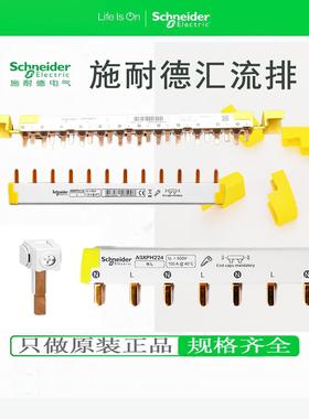 施耐德A9HLP汇流排梳妆母排A9XPH224/112/324连接端子A9XPCM04