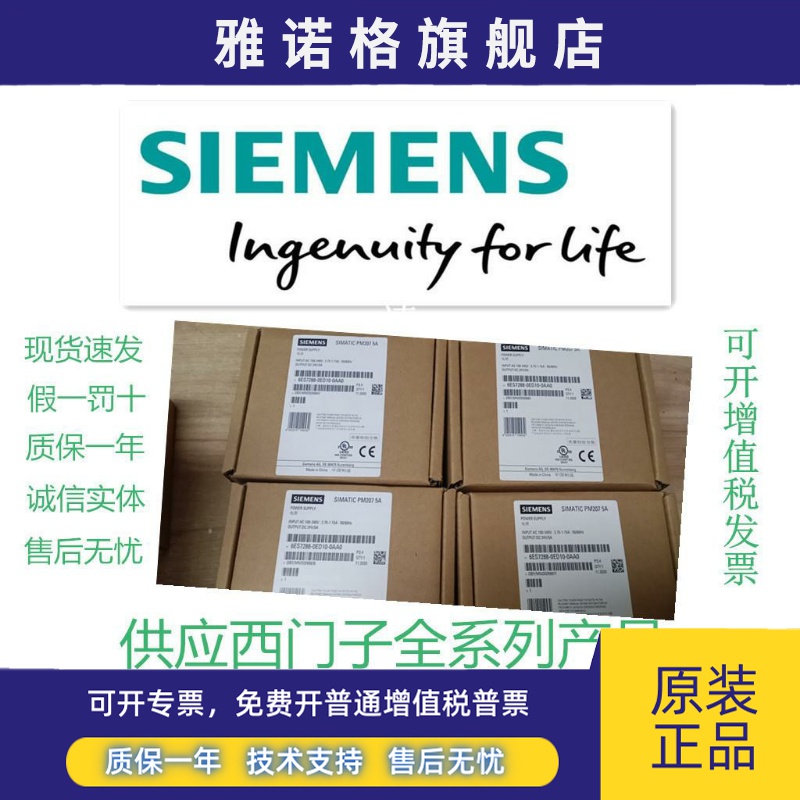 6ES7288-0ED10-0AA0西门子PM207开关电源24V/5A 6ES72880ED100AA0