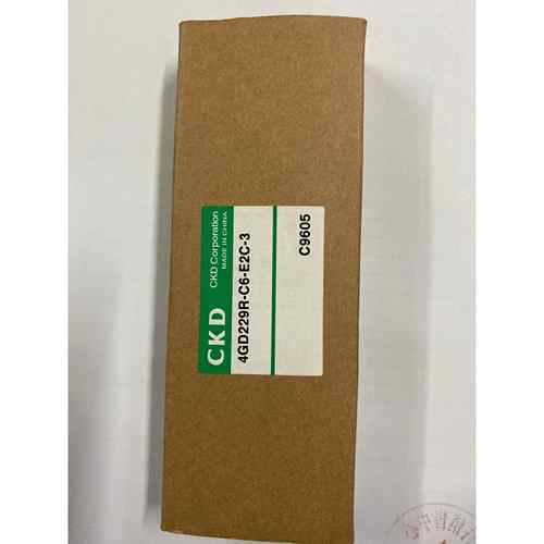 日本CKD电磁阀4GD229R-C6-E2C-3全新原装真品DC24V当天发货