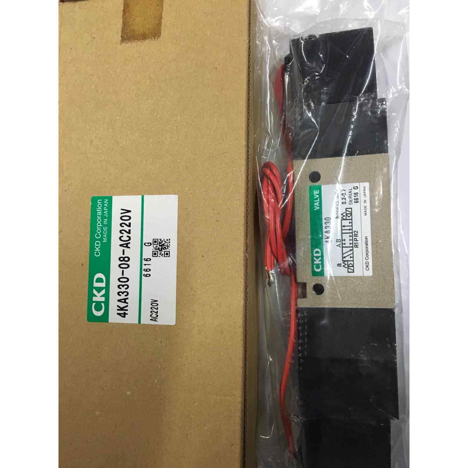 现货CKD电磁阀4KA330-08全新原装正品AC220/AC110V当天可发货
