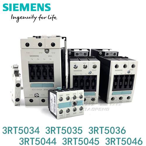 原装西门子接触器3RT5034 5035 5036 5044 5045 5046-1AN20 触点