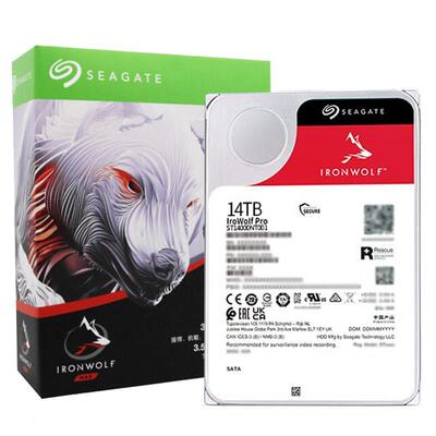 Seagate/希捷ST14000NT001 新款酷狼14t pro机械硬盘14tb NAS硬盘