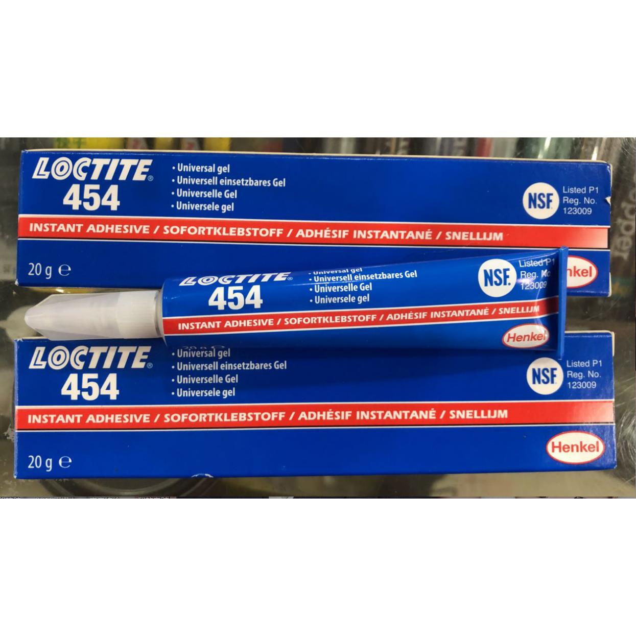 正品汉高乐泰Loctite454瞬发胶高粘度瞬间胶啫喱胶快干胶膏状20克