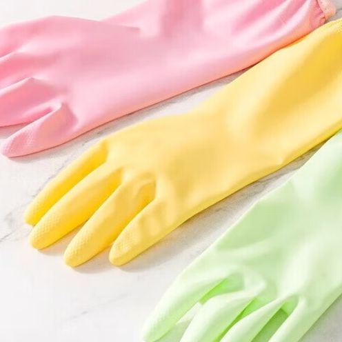 手套洗碗家务厨房耐用型加厚防水家用清洁洗衣服橡胶胶皮四季单层