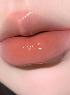 奶茶裸色水光镜面唇釉嘟嘟唇滋润保湿唇彩显白不易掉色口红学生款