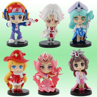 王者荣耀手办模玩动漫周边汽车公孙离李白瑶电玩小子手办景品摆件