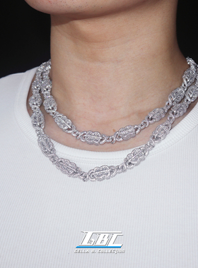 GBC Cash$符号美金美元古巴链欧美嘻哈街头说唱时尚百搭ins锁骨链