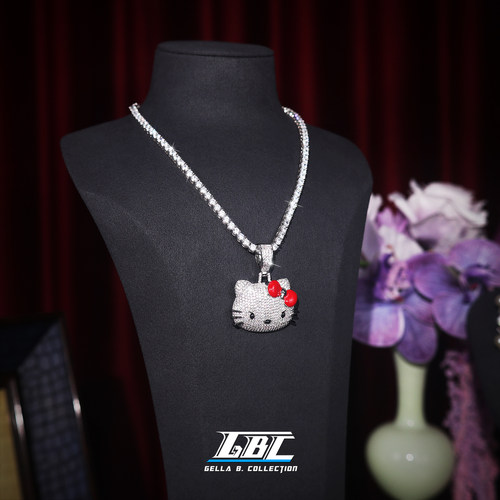 GBC凯蒂猫吊坠蝴蝶款项链