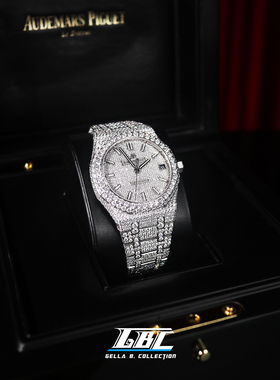 GBC私人订制珠宝欣赏（机械手表后镶定制 现货 高品质D色莫桑钻）