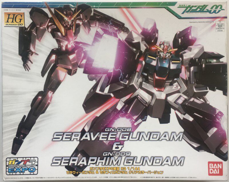 现货 日本 万代 1/144 HG EXPO 会场 限定 透明 炽天使 高达 HG