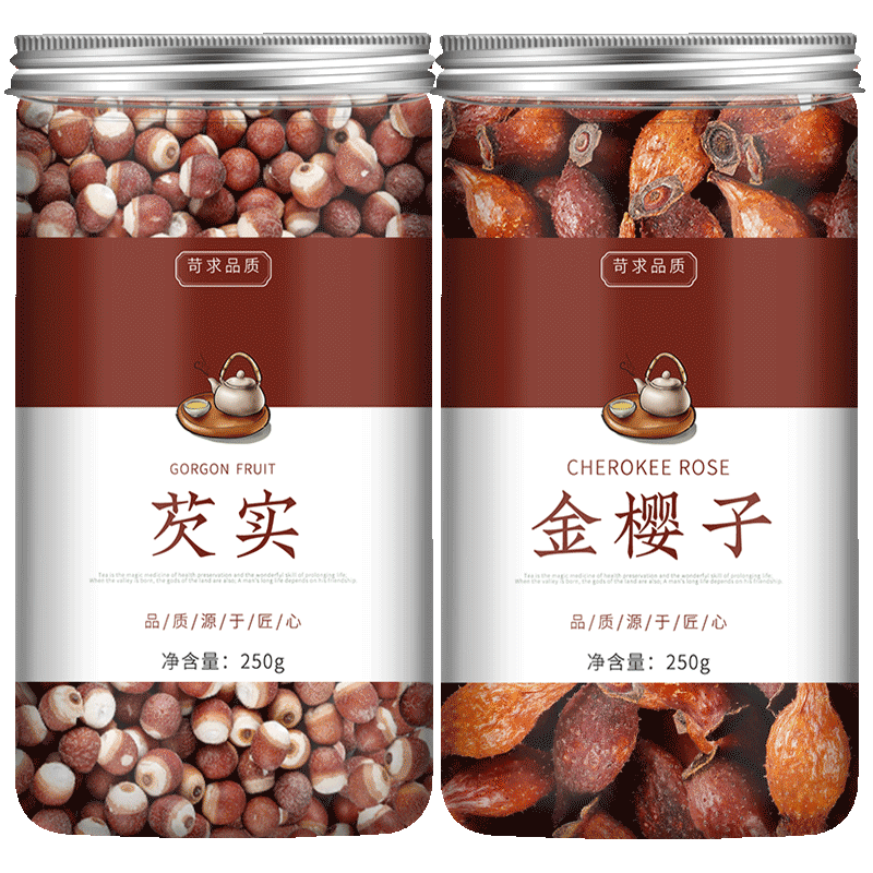 芡实非特级野生芡实金樱子茶