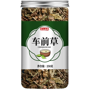 车前草中药材官方正品500g克降车钱草尿酸新鲜中草药袋泡茶非野生