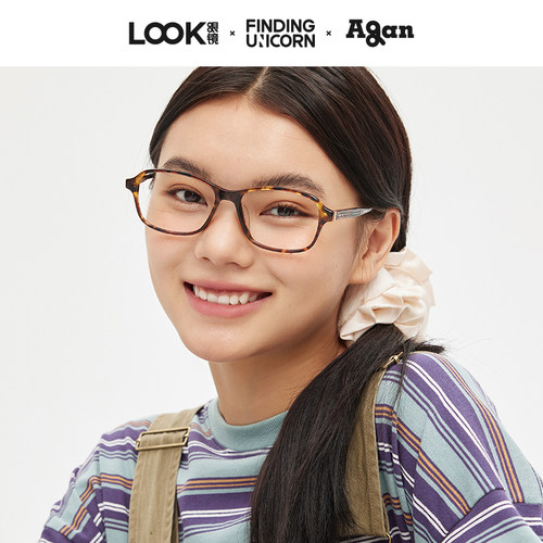 LOOKxAGAN联名2025年新款眼镜