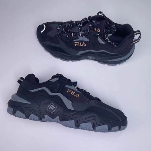FILA斐乐掠夺者2跑步鞋男透气减震软底休闲运动鞋户外 F12M216132