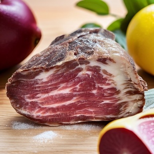 雪花牛干巴云南黄牛肉肥腌制风干500g保山腾冲特产肥瘦烤肉腊牛肉