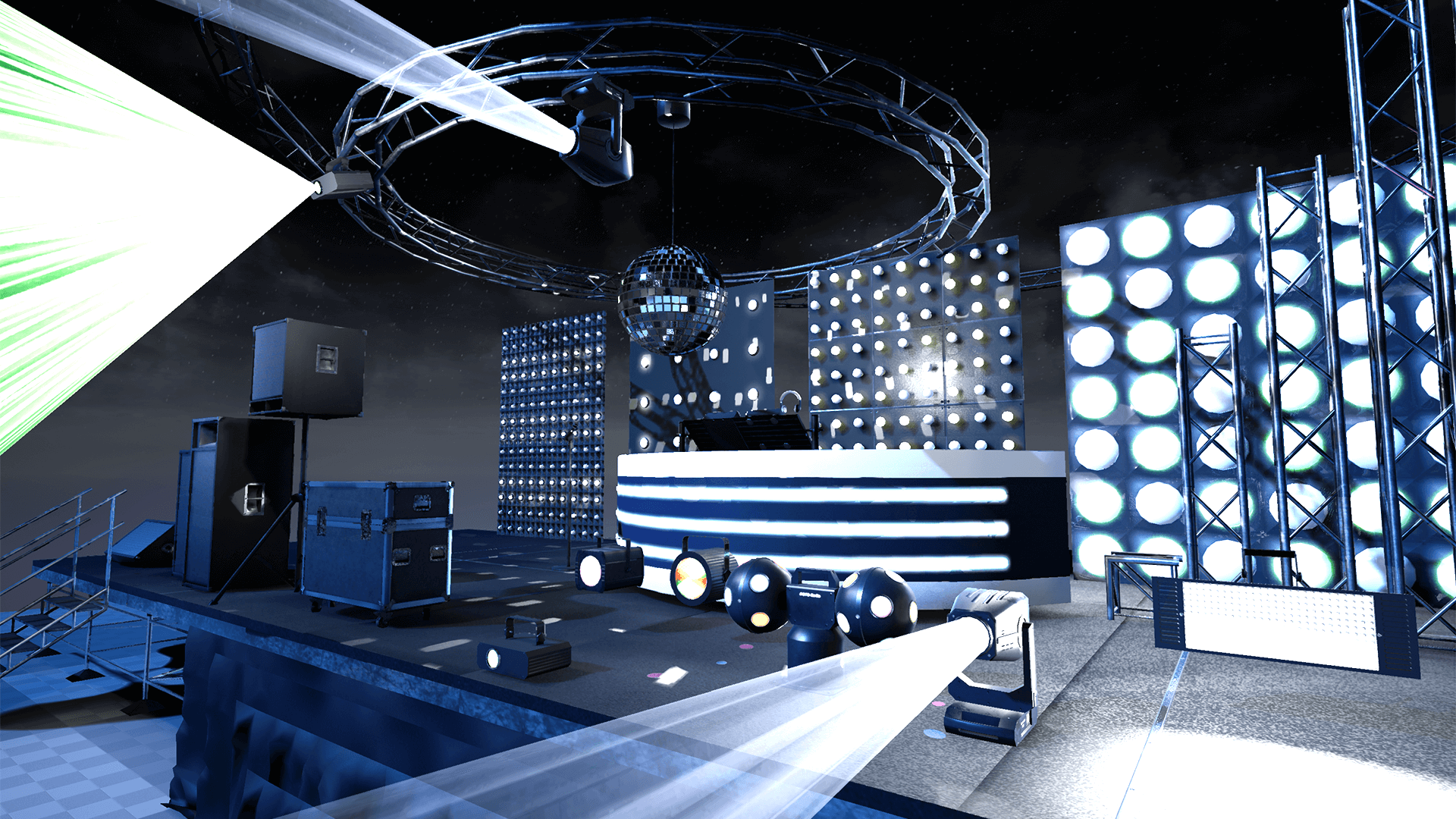 UE4UE5场景道具模型素材舞台演唱会灯光音响Stage Equipment高性价比高么？