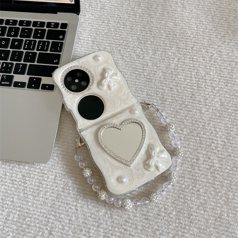 适用华为pocket2手机壳折叠屏oppofindn3flip女款补妆镜findn2flip滴胶蝴蝶结vivoxflip高级感Pocket S保护套,3C数码配件,手机保护套/壳,淘宝优惠券,粉丝福利购,淘宝优惠卷