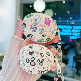 适用oppoencofree4耳机套新款OPPO Enco Free4保护壳女卡通可爱猫咪encofree4丹拿版无线蓝牙耳机盒防摔情侣