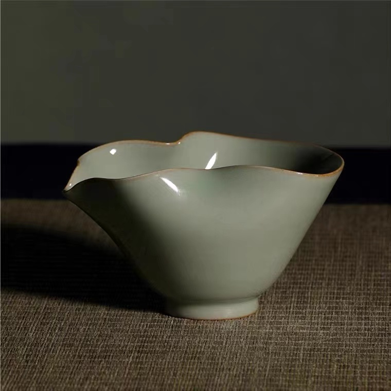 越窑秘色瓷纯手工茶海