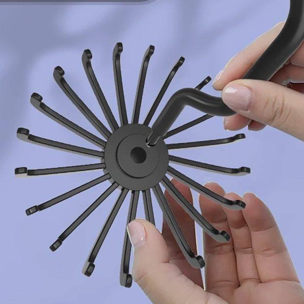 领带架多功能旋转jk领结架小物衣柜皮带丝巾挂钩收纳神器腰带架子,收纳整理,烫衣板,淘宝优惠券,粉丝福利购,淘宝优惠卷