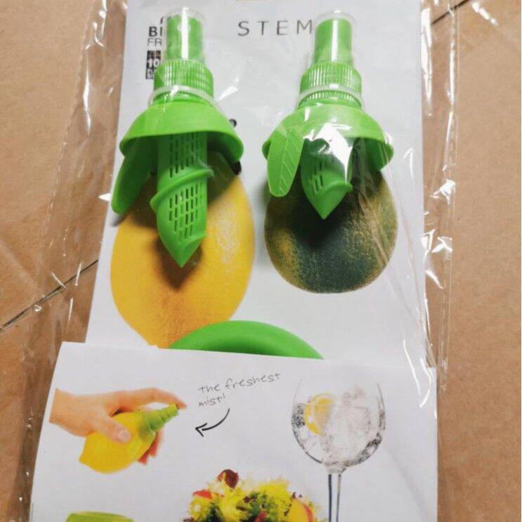 厂家直销创意手动果汁喷雾器 柠檬喷雾器个装 手动榨汁器