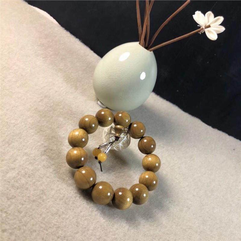 2026金丝楠木佛珠手串男女手链紫檀黑檀黄花梨沉香阴沉木金丝檀木